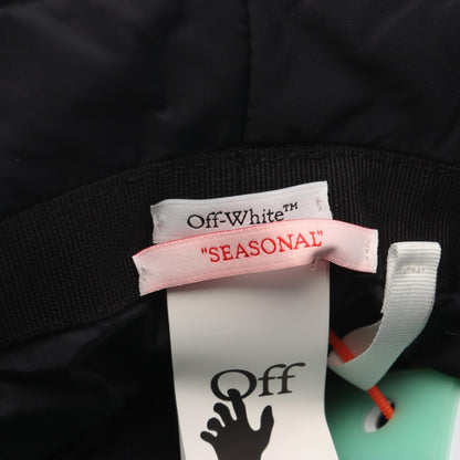OFF-WHITE Off Script Logo Print Hat Black Size ONE SIZE