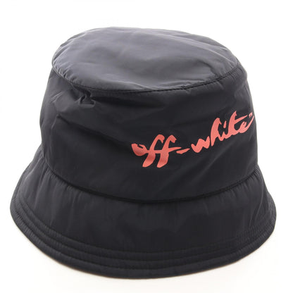 OFF-WHITE Off Script Logo Print Hat Black Size ONE SIZE