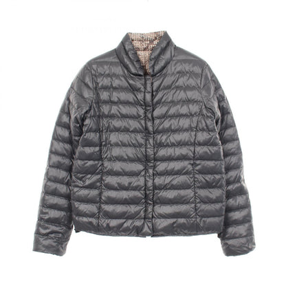 DUVETICA Reversible Python Print Nylon Jacket Grey Size 42
