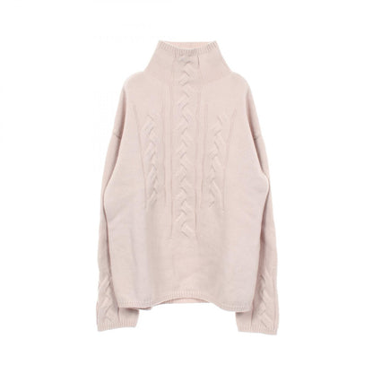 S Max Mara KRISS High Neck Wool Sweater Beige Size S