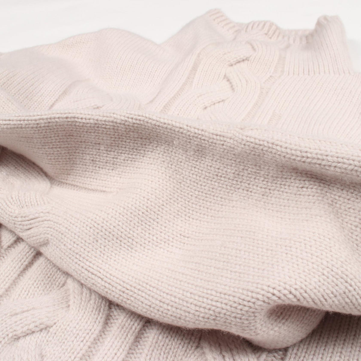S Max Mara KRISS High Neck Wool Sweater Beige Size S