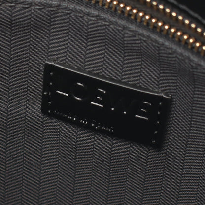 LOEWE Standard A4 2-Way Leather Bag Black