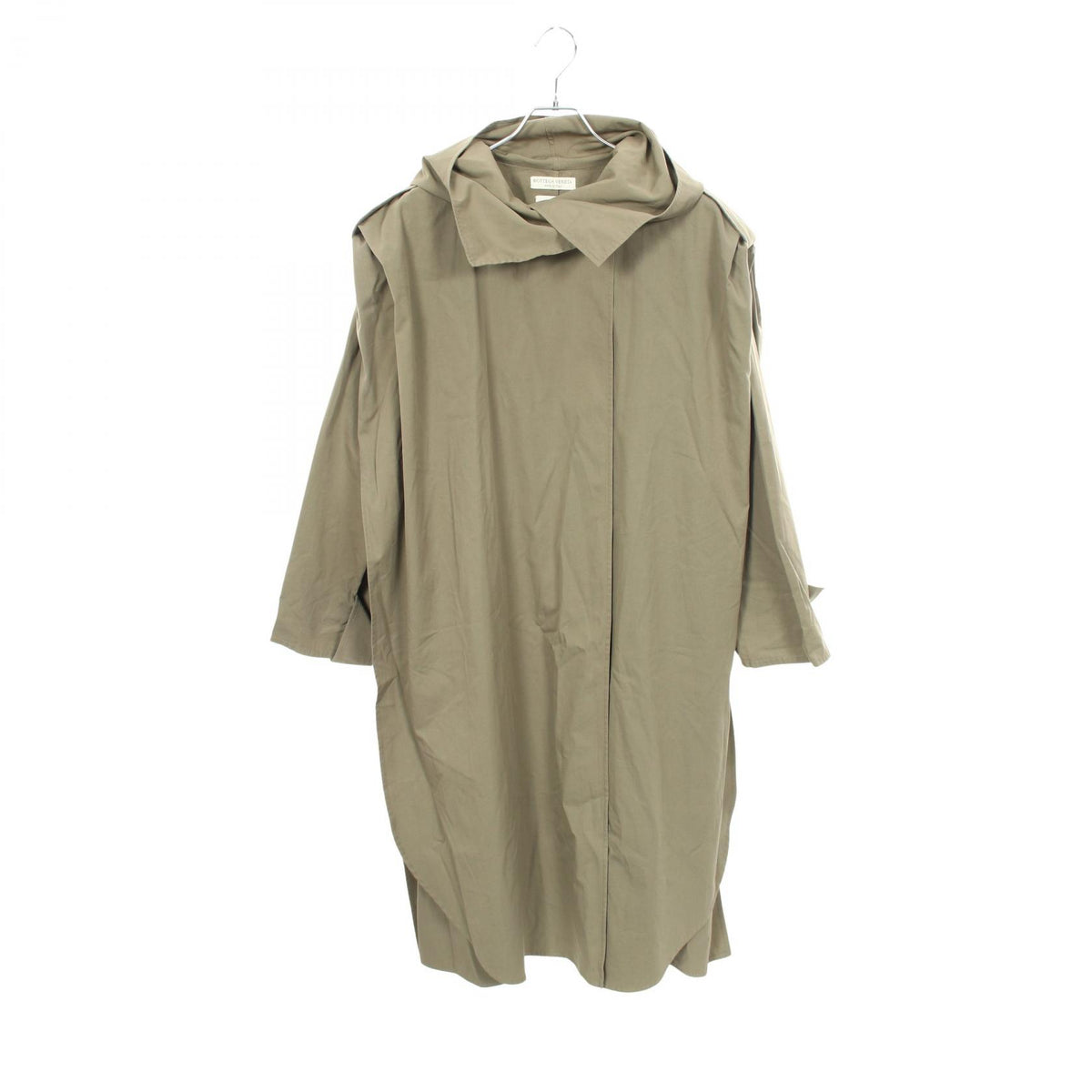 BOTTEGA VENETA 2020 Pre Spring Hooded Coat Green Size 36