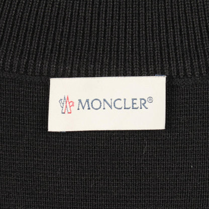 MONCLER Knit Trim Down Jacket Black Size M