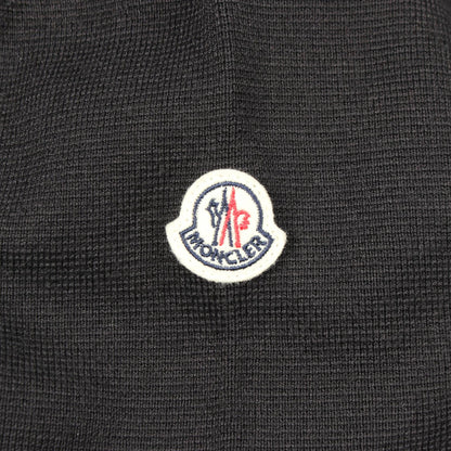 MONCLER Knit Trim Down Jacket Black Size M