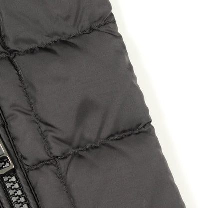 MONCLER Knit Trim Down Jacket Black Size M