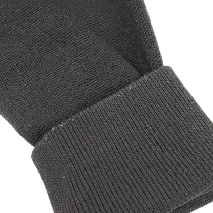 MONCLER Knit Trim Down Jacket Black Size M