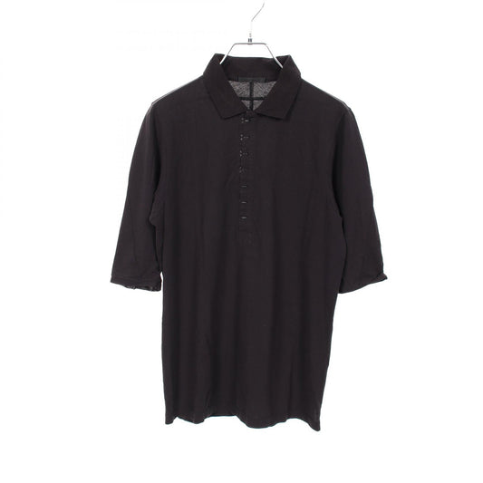 The Viridi-anne Cotton Polo Shirt Black Size 1