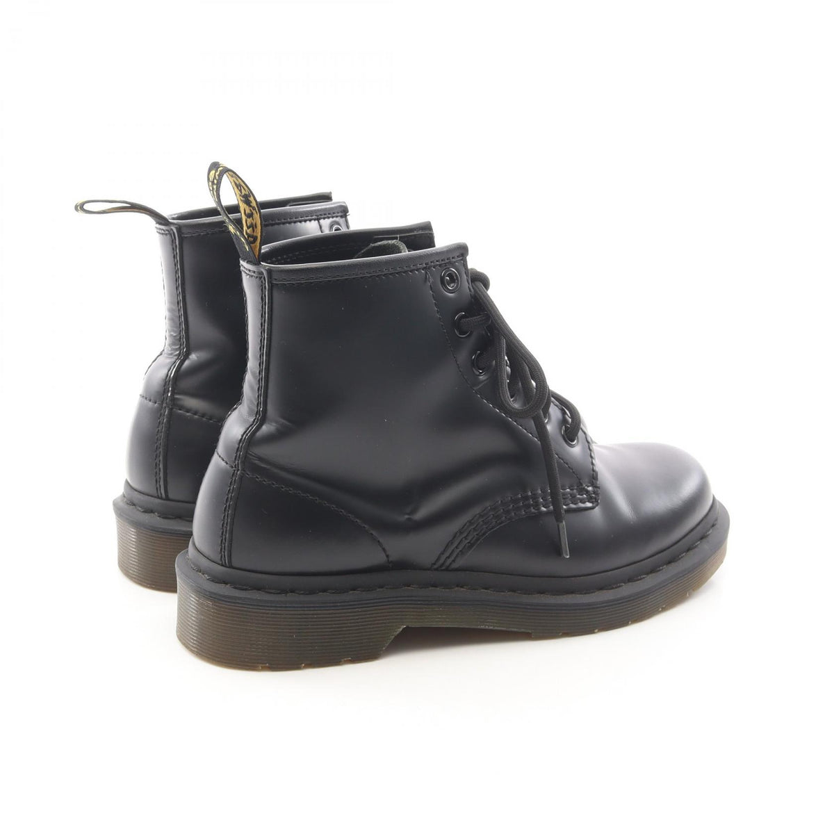 Dr.Martens 101 6-Eye Leather Boots Black Size UK 4