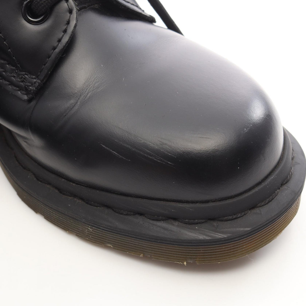 Dr.Martens 101 6-Eye Leather Boots Black Size UK 4