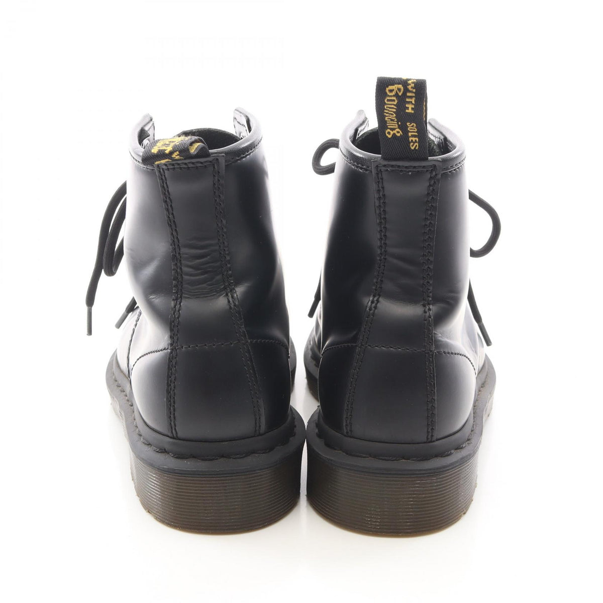 Dr.Martens 101 6-Eye Leather Boots Black Size UK 4