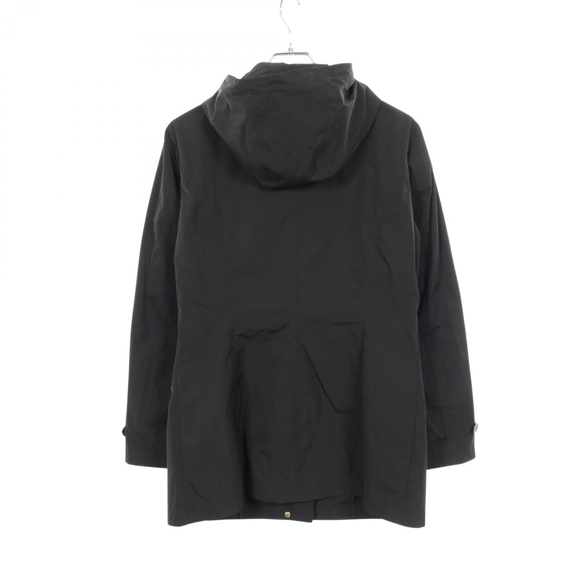 WOOLRICH Hooded Nylon Coat Black Size M