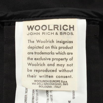 WOOLRICH Hooded Nylon Coat Black Size M