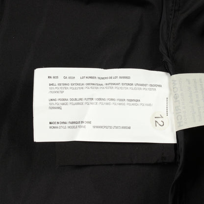 WOOLRICH Hooded Nylon Coat Black Size M