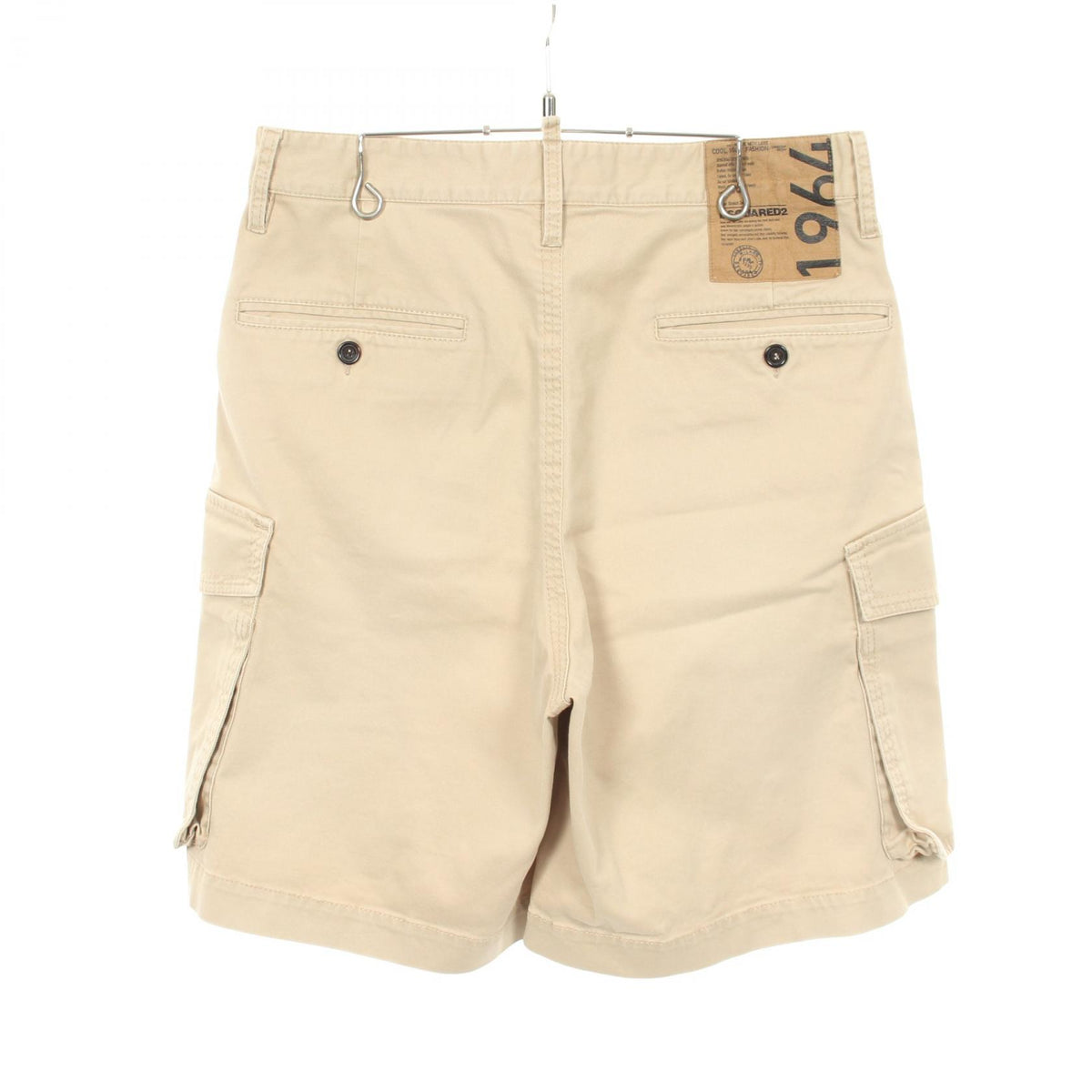 DSQUARED DSQUARED2 Button Fly Cotton Shorts Size 46