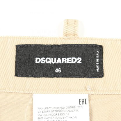 DSQUARED DSQUARED2 Button Fly Cotton Shorts Size 46
