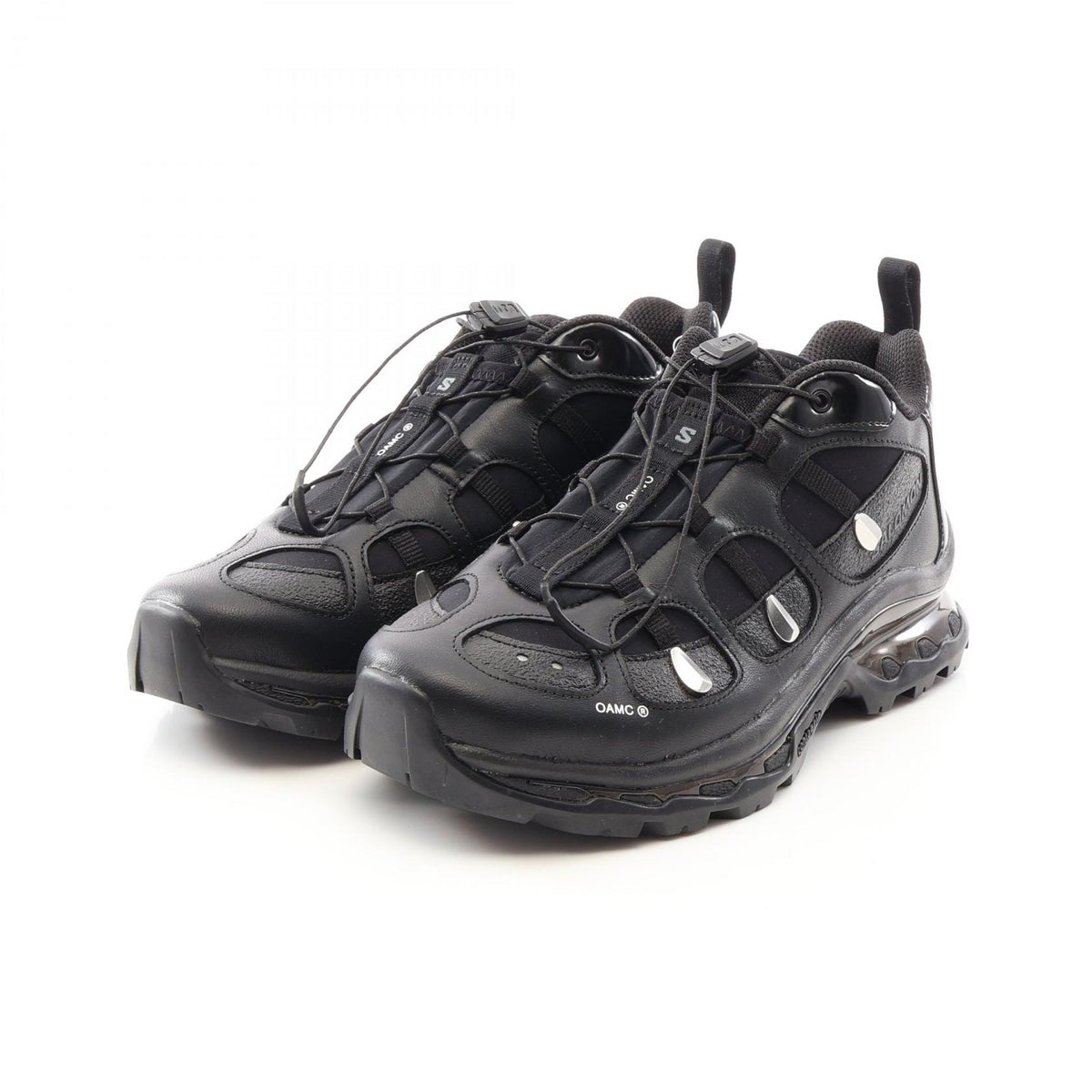 OAMC x Salomon XT-QUEST Leather Sneakers Black Size 23CM