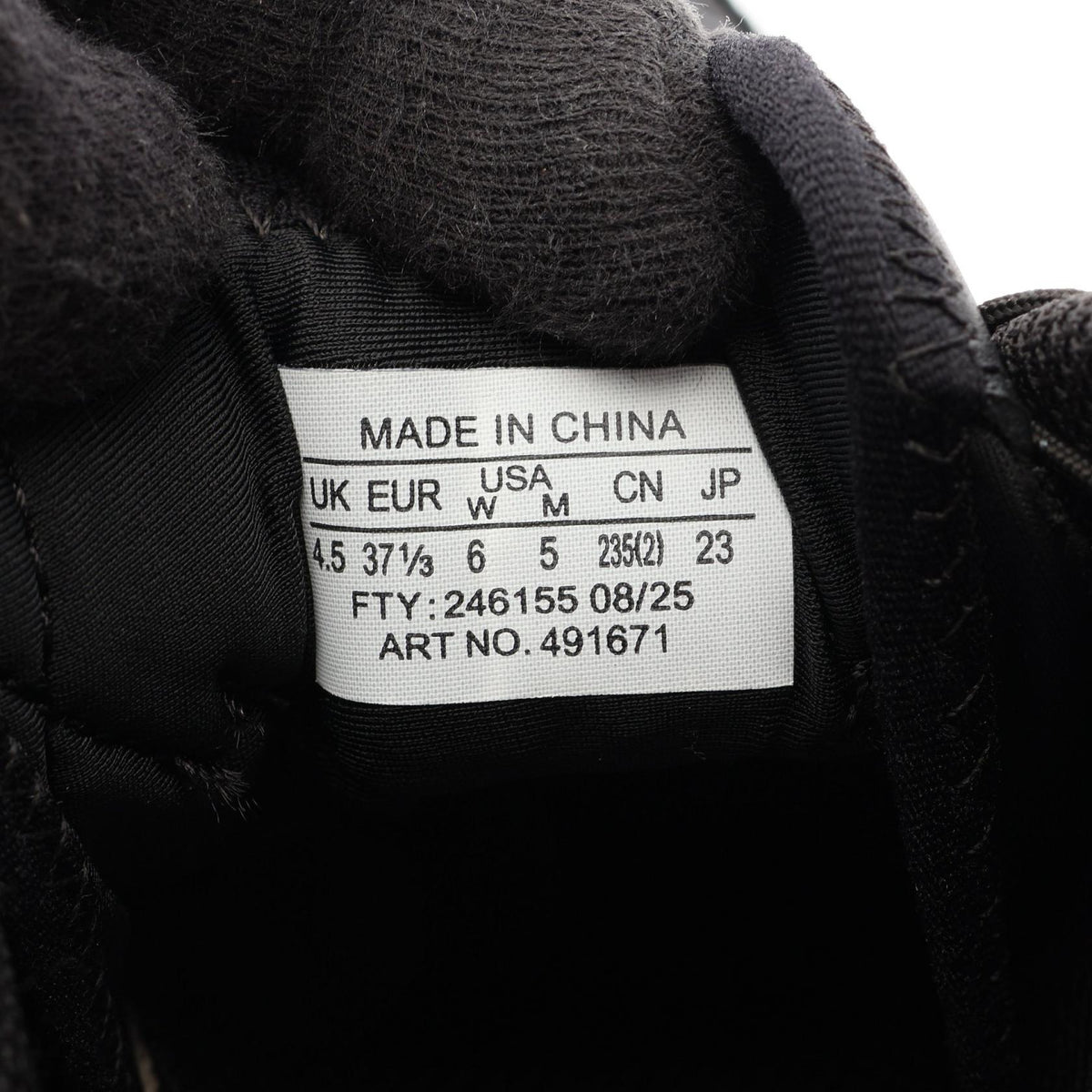 OAMC x Salomon XT-QUEST Leather Sneakers Black Size 23CM