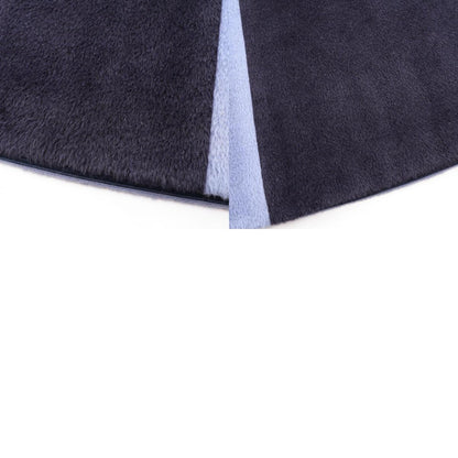 Drawer Wool Color Block Midi Skirt Blue Size 36
