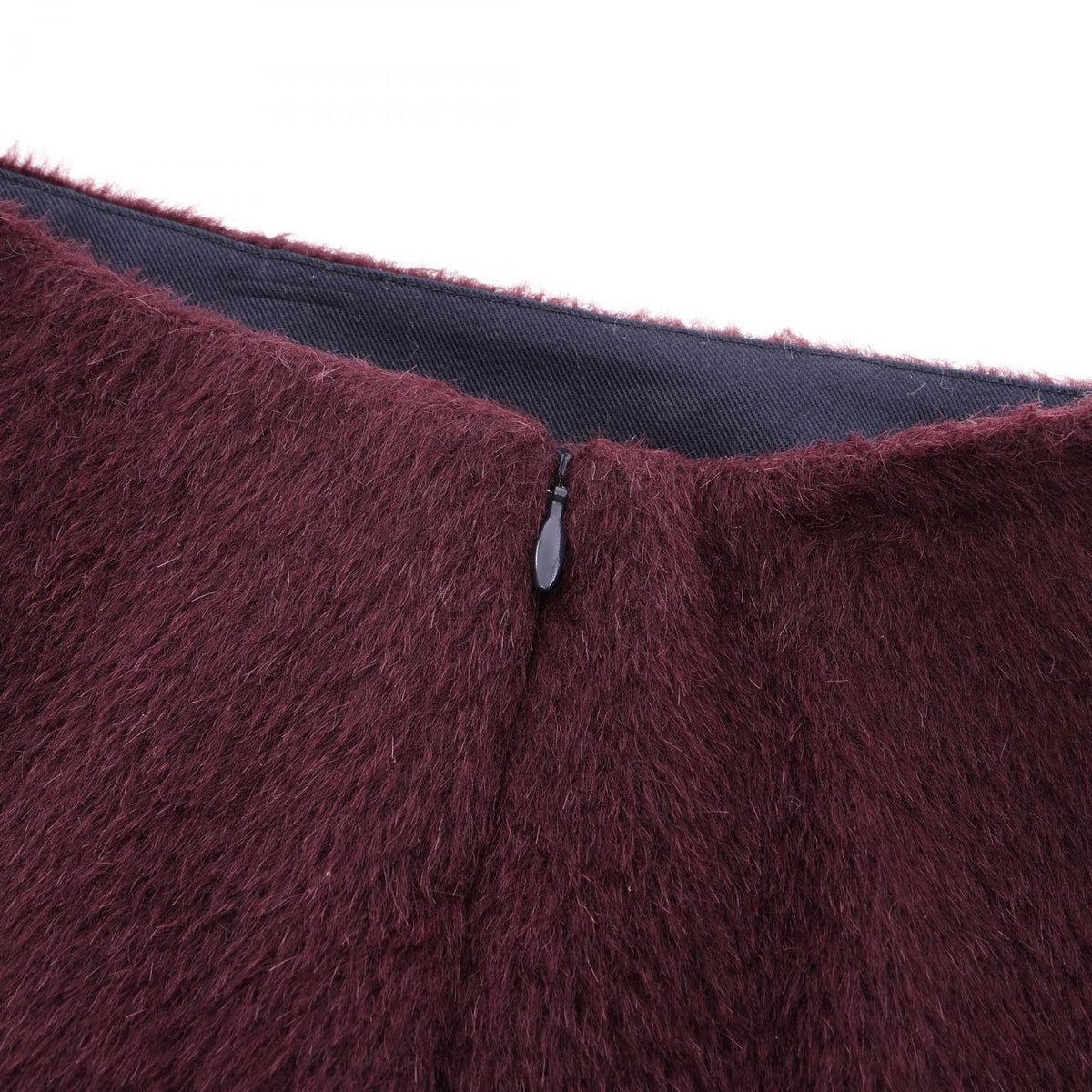 Drawer Wool Color Block Midi Skirt Blue Size 36