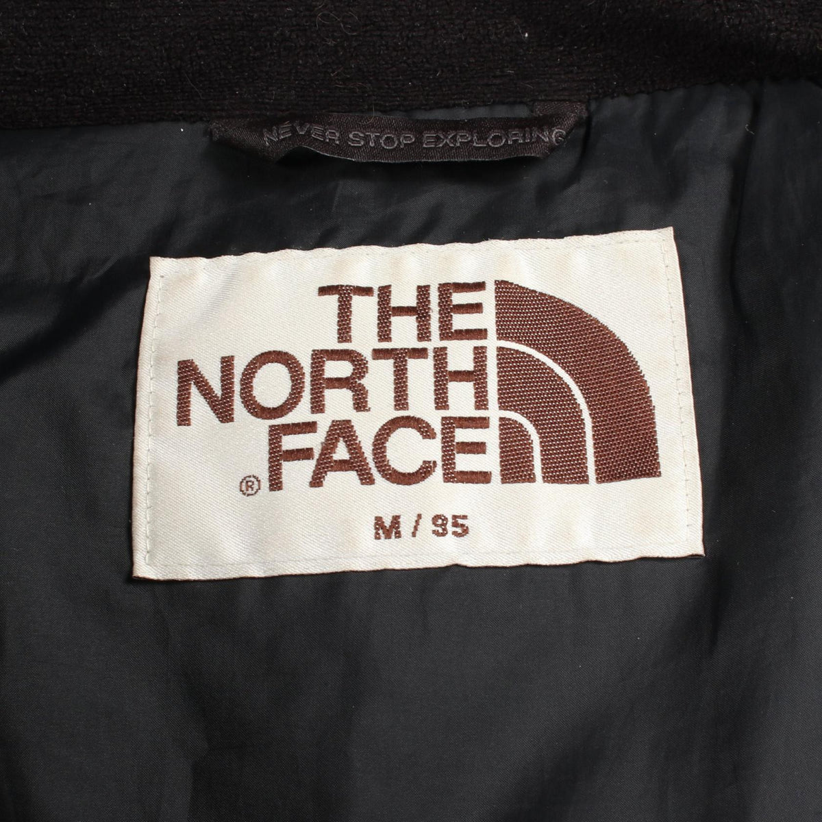 THE NORTH FACE WHITE LABEL RIVERTON T Black Poly Down Jacket Size 95/M