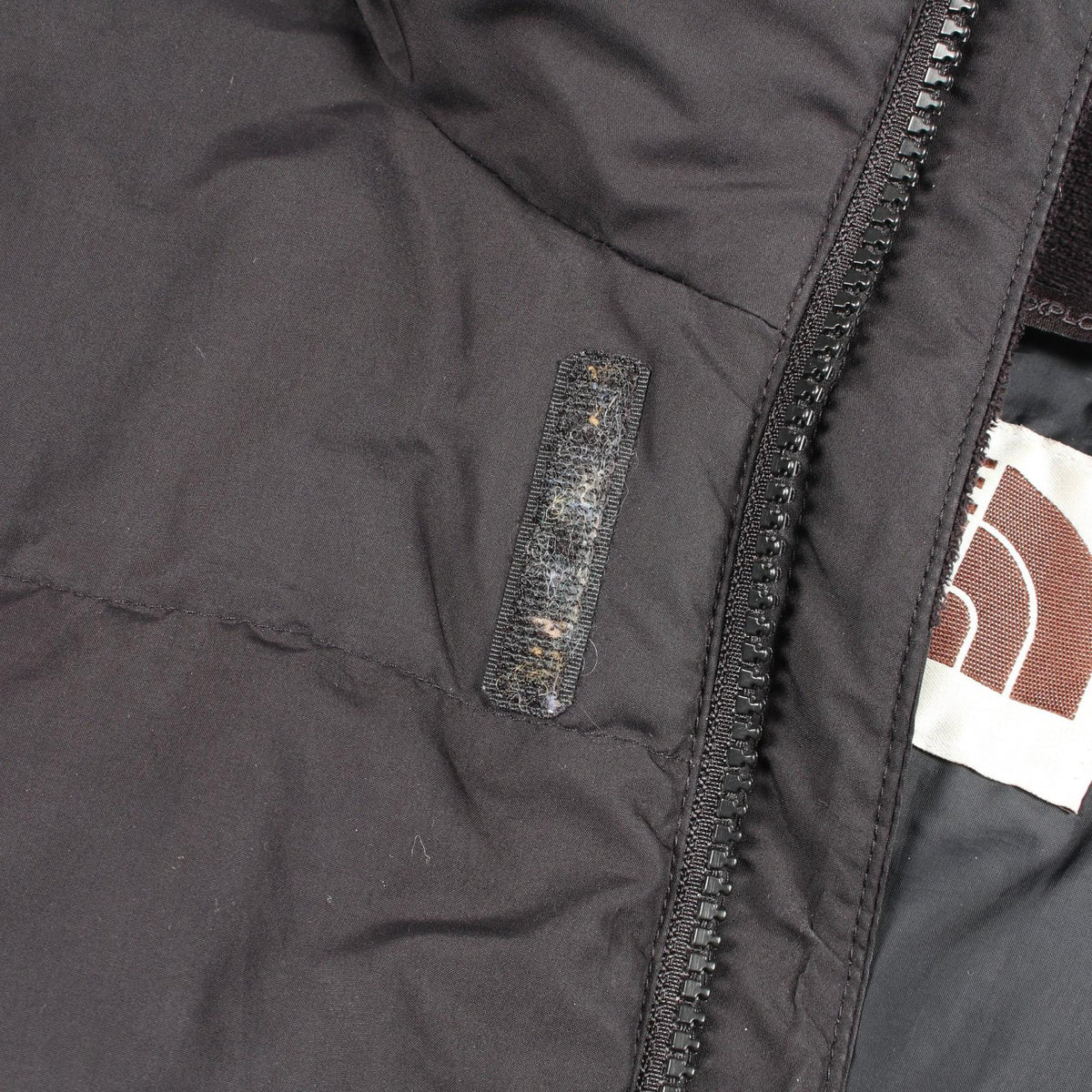 THE NORTH FACE WHITE LABEL RIVERTON T Black Poly Down Jacket Size 95/M