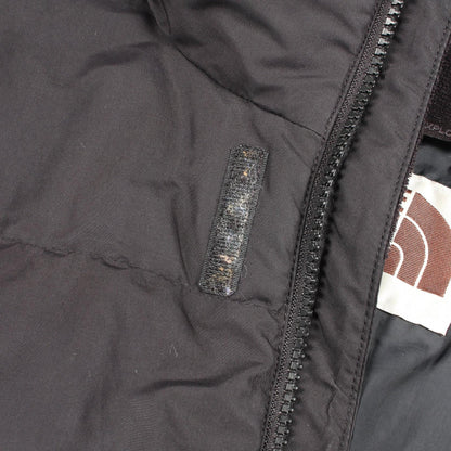 THE NORTH FACE WHITE LABEL RIVERTON T Black Poly Down Jacket Size 95/M