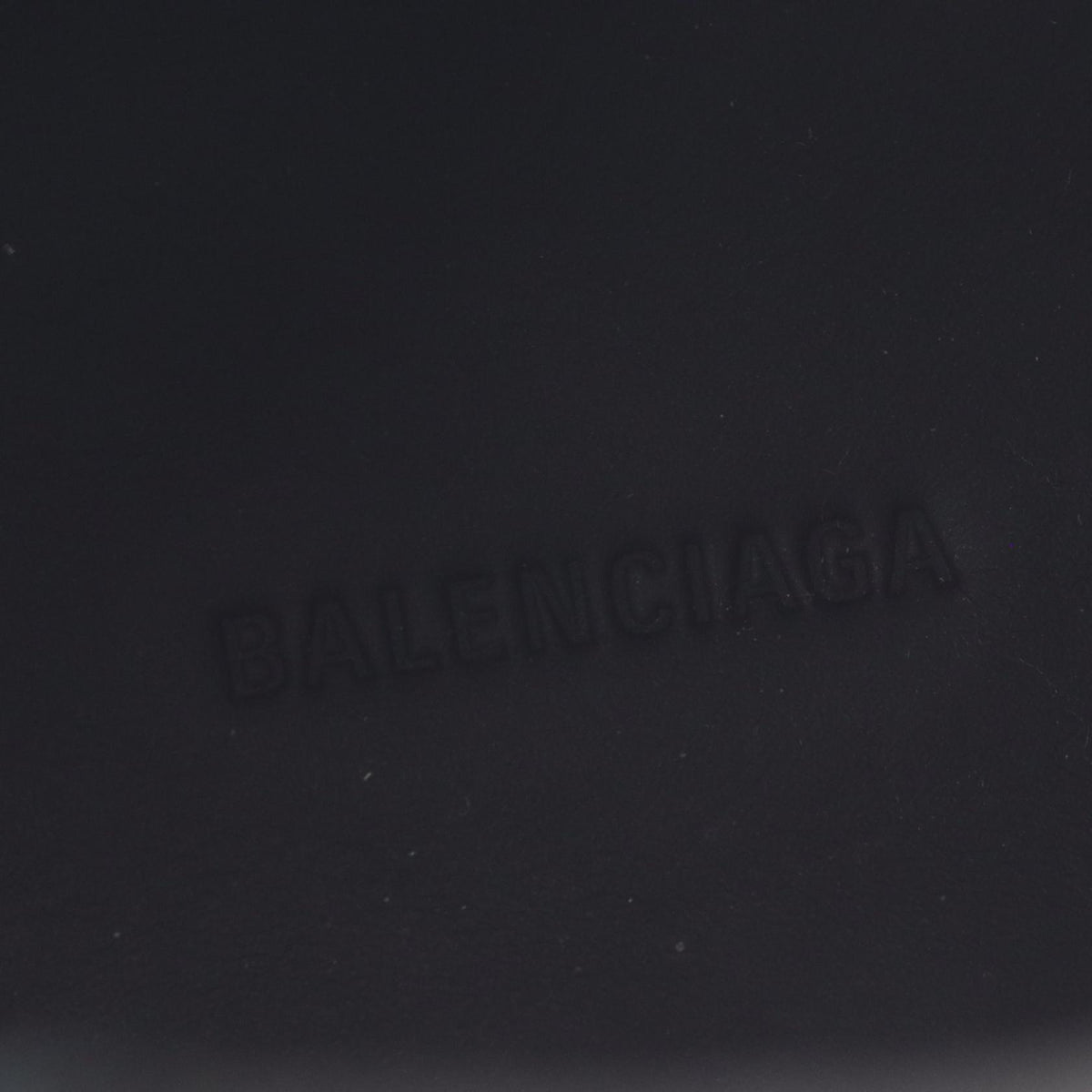 BALENCIAGA Black TRACTOR Leather Boots Size 36