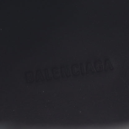 BALENCIAGA Black TRACTOR Leather Boots Size 36
