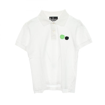 COMME des GARCONS The Beatles Apple Patch Polo White Size XS