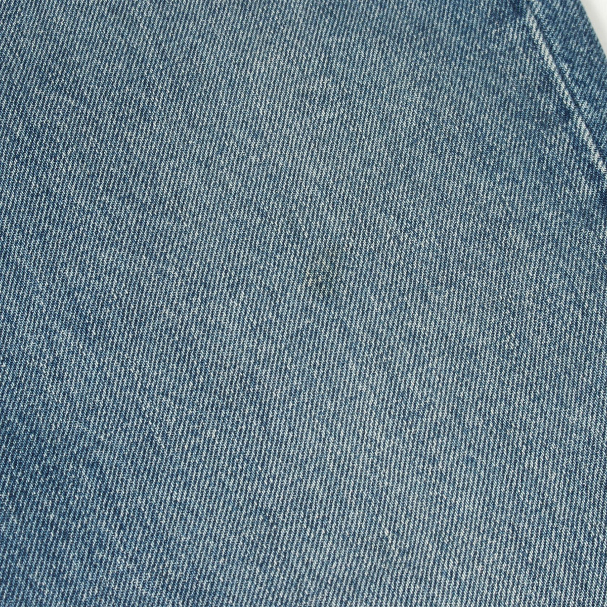 DOLCE & GABBANA Logo Plate Blue Cotton Denim Jeans Size 48