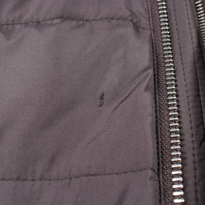 PRADA Hooded Triangle Logo Poly Down Jacket Black Size 48