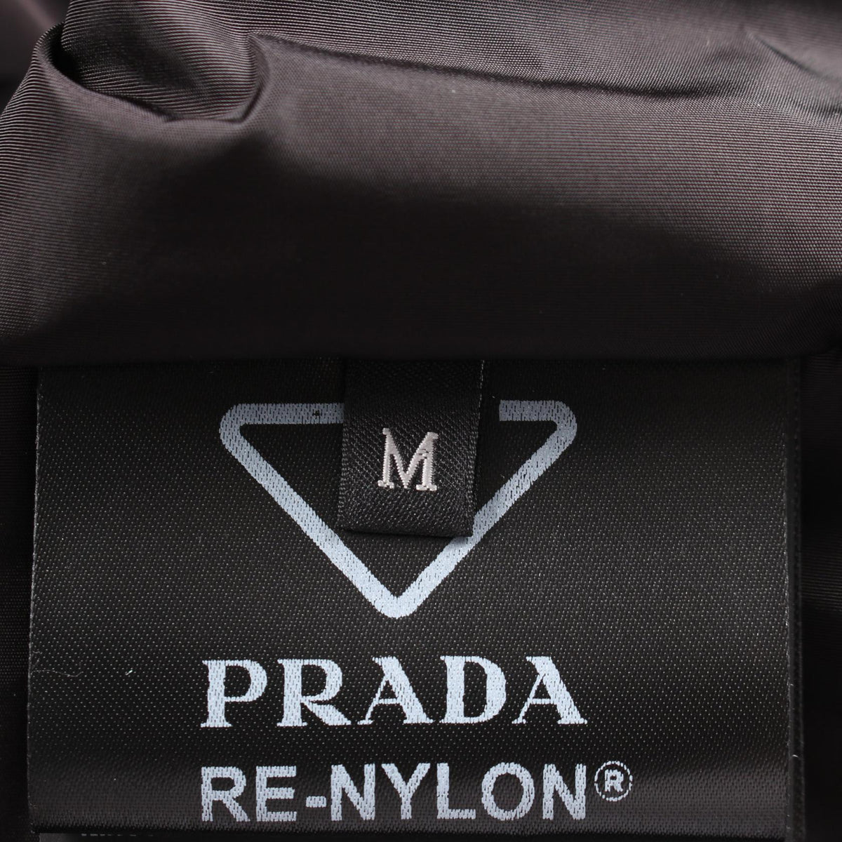 PRADA Re-Nylon Hooded Padded Nylon Black Size M