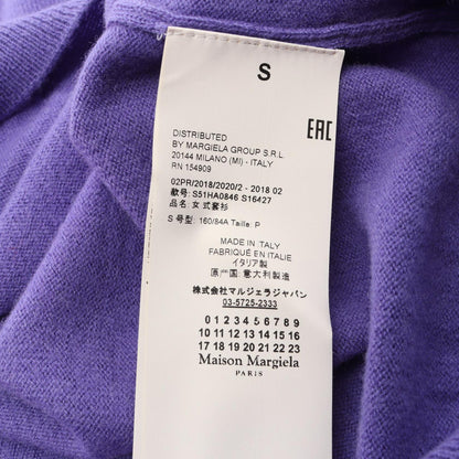 Maison Margiela 4 Elbow Patch Crew Sweater Purple Size S