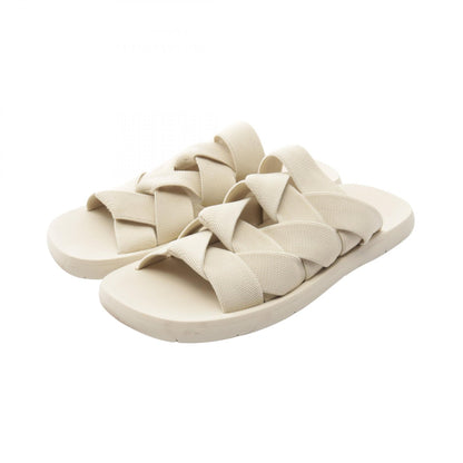 BOTTEGA VENETA Starfish Fabric Sandals Beige Size EU 39