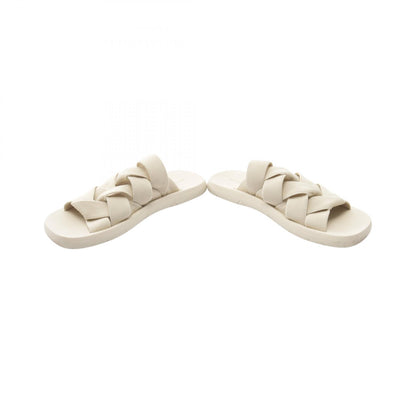 BOTTEGA VENETA Starfish Fabric Sandals Beige Size EU 39