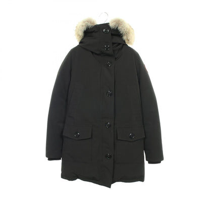 CANADA GOOSE BRONTE PARKA Hooded Down Jacket Black Size S