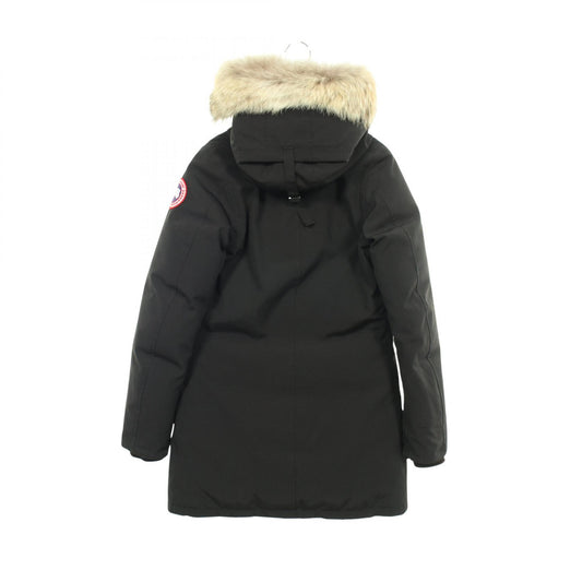 CANADA GOOSE BRONTE PARKA Hooded Down Jacket Black Size S