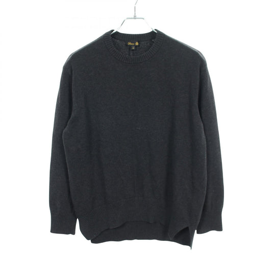 Drawer Cotton Cashmere Knit Sweater Gray Size 1