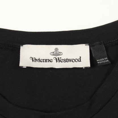 Vivienne Westwood Skull Cotton T-Shirt Black Size M