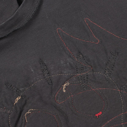Vivienne Westwood Skull Cotton T-Shirt Black Size M