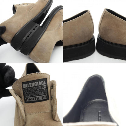 BALENCIAGA Track Derby Suede Shoes Size EU 44