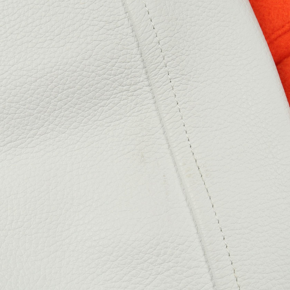 LOUIS VUITTON Mini Varsity Wool Jacket Orange Size 46