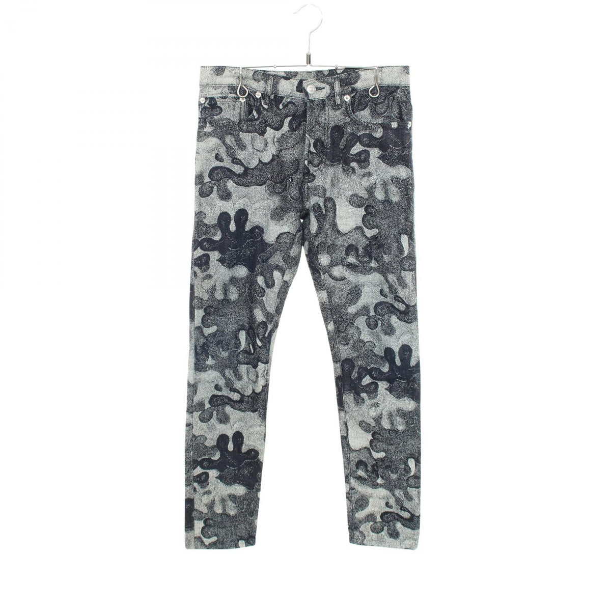 Christian Dior x PETER DOIG Camo Cotton Denim Jeans Size 26