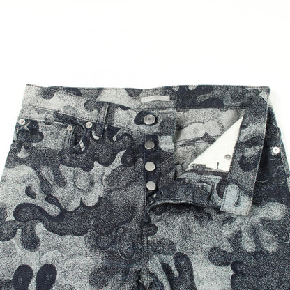 Christian Dior x PETER DOIG Camo Cotton Denim Jeans Size 26