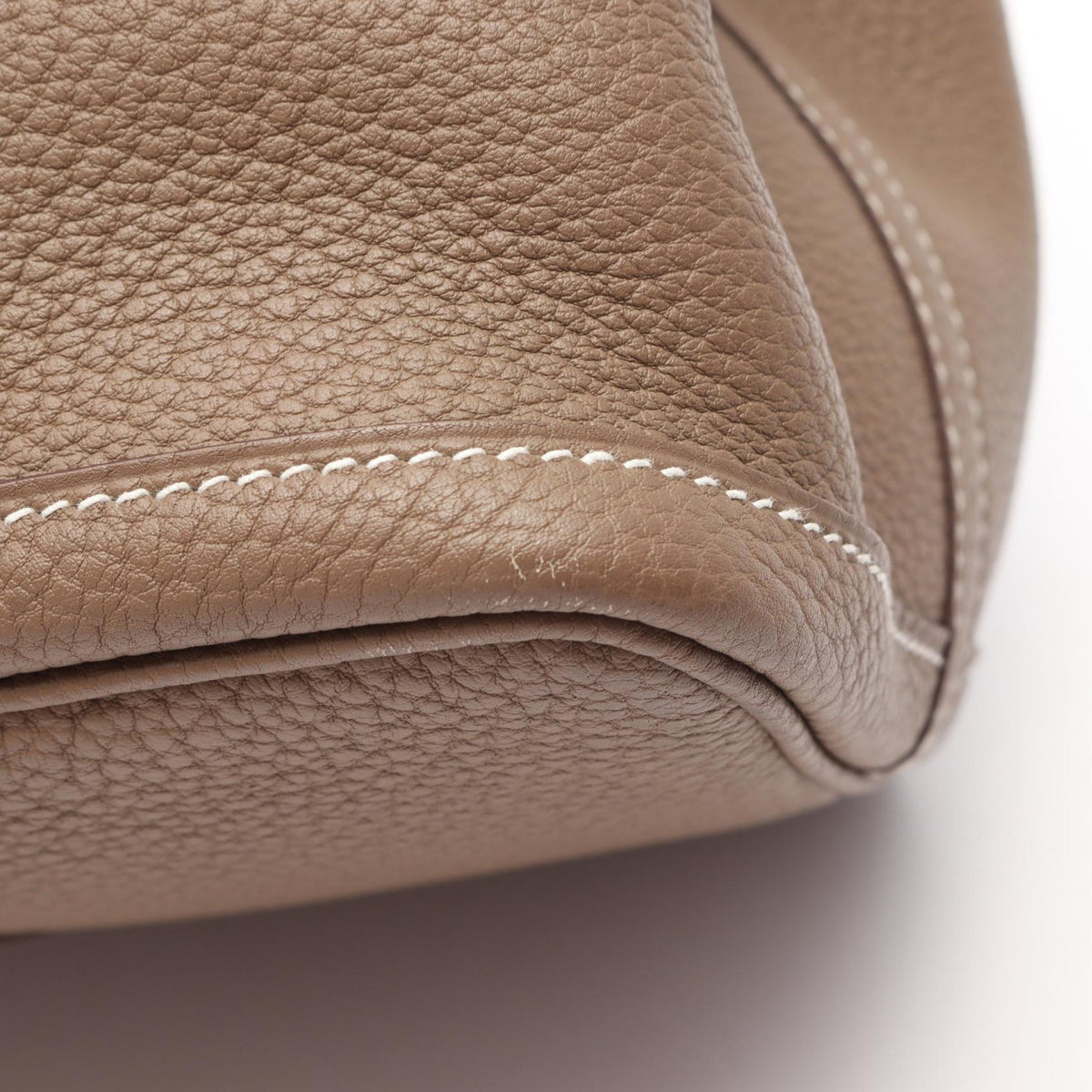 HERMES Garden Party PM Tote Negonda Grey