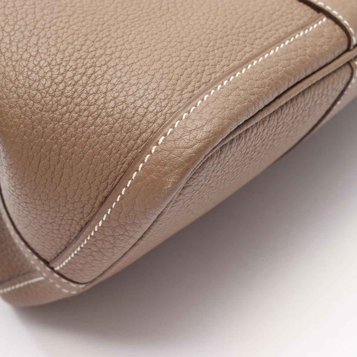 HERMES Garden Party PM Tote Negonda Grey
