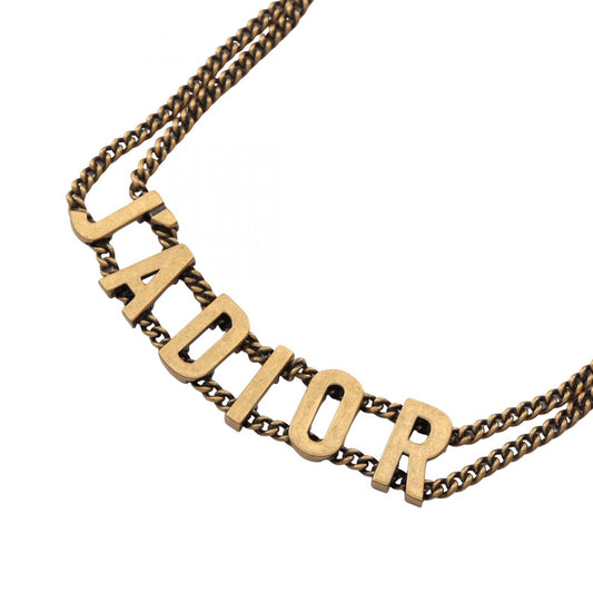 Dior J'A DIOR Double Strand Plated Choker