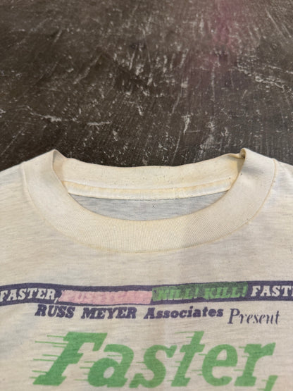 Vintage 80s Faster, PUSSYCAT T-Shirt Size XS