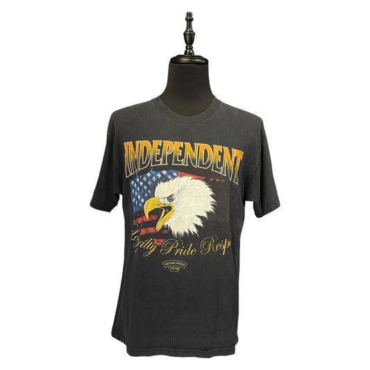 INDEPENDENT Eagle Graphic Print T-shirt Size L
